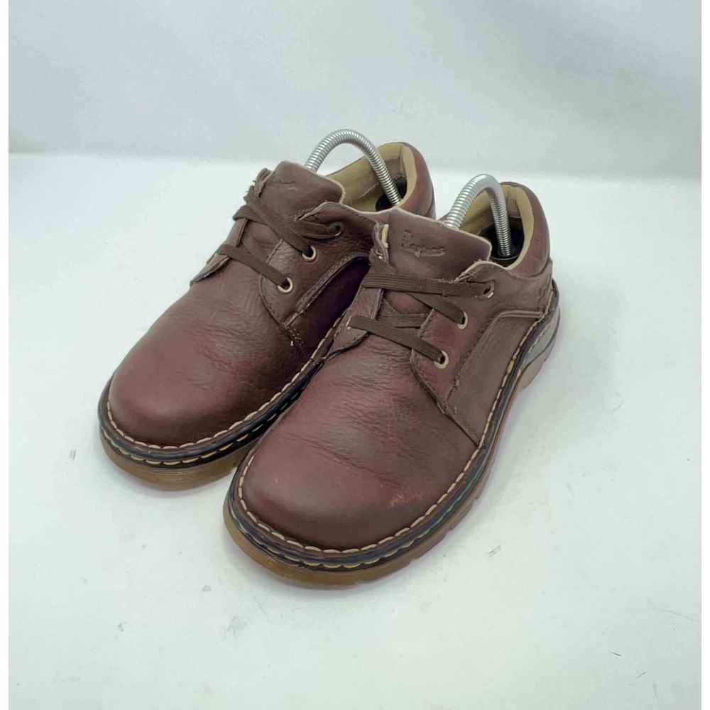 Dr. Martens 11194 Brown Leather Oxford Shoes Mens 8 Womens 9 Low Top Lace Up